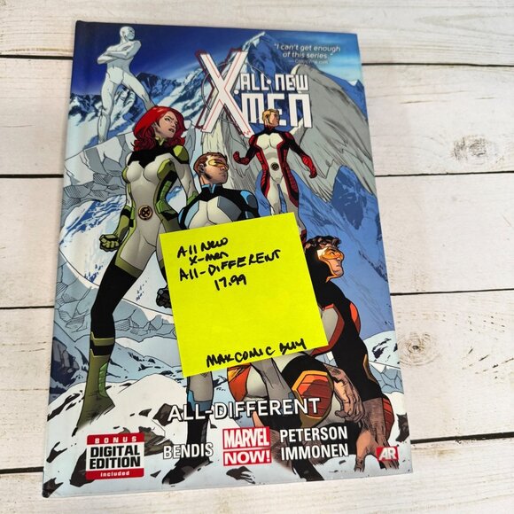 All-New X-Men All-Different Marvel Graphic Novel By Bendis & Immonen Hardcover - Picture 8 of 8
